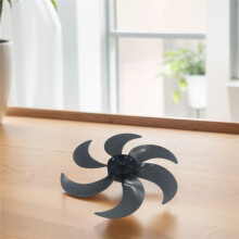Plastic Fan Blade with Nut Cover Universal Silent Fan Blades Replacement Accessory for Standing Pedestal Fan Table Fan