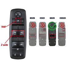 68030826AC for Durango Grand Cherokee 2011 2012 2013,Electric Power Master Window Control Button