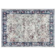 Vintage-kukkaistyylinen matto 5x7 jalkaa, konepestävä