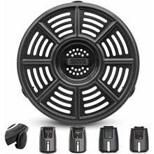 Replacement Tray for Ninja Air Fryer 4 QT AF101, 5.5 QT AF150/AF161 – 8.2" Food-Grade Crisper Plate Rack (Compatible with Ninja)