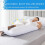 Cotton-Blend Body Pillow 20 x 54 in 3
