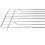 OUNONA Eisengrill mit Drahtgitter, 25,5 x 15 x 1,5 cm 5
