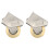 2Pcs Window Track Rollers Round Load-bearing for Homeowners and Contractors 1