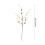 Artificial Floral Picks Easter Egg Design 12 pcs 6