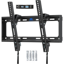 Mounting Dream Tilt TV Bracket Wall Mount, For Most 26-60 inch Flat and Curved TVs up to VESA 400x400mm and 40 KG, Ultra Slim Tilting TV Wall Bracket