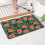 Tapete de banheiro floral em microfibra, 43 x 69 cm (17 x 27 polegadas) 4