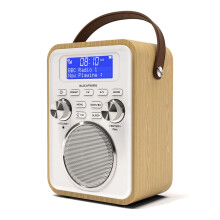 DAB/DAB+ & FM Portable Digital Radio | Bluetooth | Remote Control | Rechargeable Battery | Dual Alarms & Sleep Timer | Perfect for Home, Office or Out