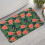 Tapete de banheiro floral em microfibra, 43 x 69 cm (17 x 27 polegadas) 2