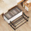 Japceit Rolling Under Bed Storage Bin with Clear Lid, Wheels & Easy Access – Compatible with Standard Beds 4