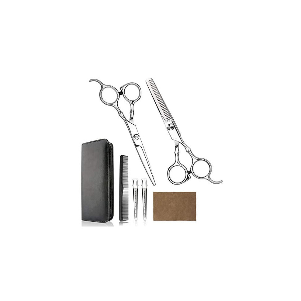 Professional Hair Cutting Scissors Set with Thinning Shears