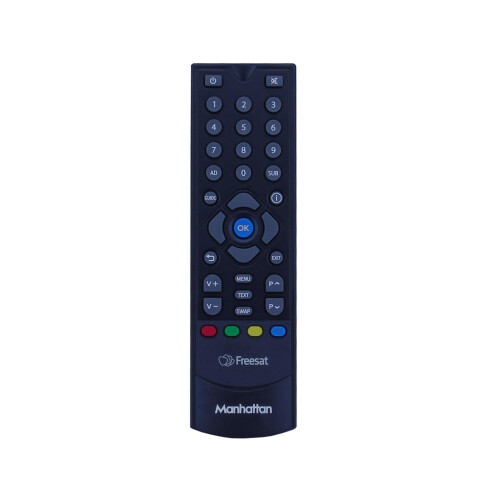 Replacement Remote Control Compatible with Manhattan T1, SX Freesat HD - Enhanced TV Control Solution 1