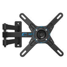 HOME VISION Long Reach TV Wall Bracket for 17-42 Inch Flat/Curved Screen TVs, 360 Rotation 180 Swivel 21.9"/55.6cm Extendable, 33Lbs/15kg Capacity,