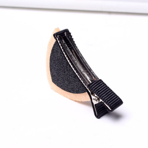 5 pares de presilhas de cabelo com orelhas de gato – tecido e metal 2