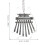 unbranded1Set Kalimba Mini Thumb Piano 8 πλήκτρων με διαφανές κρύσταλλο για αρχάριους, φορητό 2