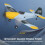 Flygplansleksaker 2,4 GHz stridsflygplan RC-leksak 3-pack 3