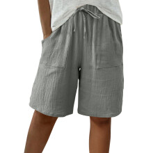 Naisten shortsit Yksiväriset shortsit Vapaa-ajan shortsit Capris-shortsit S-3XL