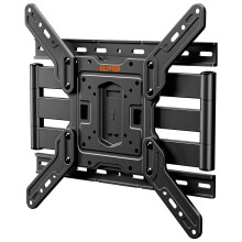 ELIVED Ultra Slim TV Wall Mount for Most 26-60 Inch TVs, Low Profile TV Mount, Full Moiton Wall Mount Bracket Swivel and Tilt, Max VESA 400x400mm, Ho