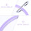 Κρίκοι κεντήματος Κρίκοι σταυροβελονιάς Οβάλ πλαστικοί κρίκοι για ραπτική 5