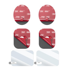 Mellbree Sticky Adhesive Pads Compatible with Nextbase, Double-sided Windshield Dashcam Mounting Pad Compatible with Nextbase
