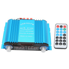 12V Car Amplifier Subwoofer Speaker Wireless Bluetooth Amplifier Vehicle Stereo Audio Power Amp with Remote Control