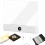Lampe de lecture LED intelligente rechargeable blanche 3 couleurs 1