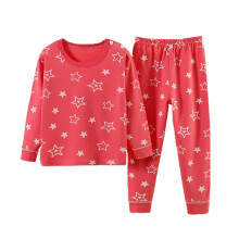 Conjunto de pijama de algodón suave de 2 piezas para bebé niño y niña, pijama de manga larga para edades de 2 a 12 años, compatible con niños.