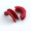 4 PCS Shackle Protector D Ring Cover Isolator Off-road Vehicle Accessory Bumper Red 5