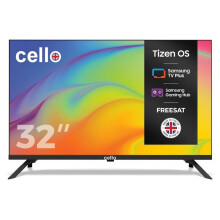 Cello C3225TZ Frameless 32 inch HD Ready Smart TV Powered by Tizen Operating System Cloud Gaming without Console - Bluetooth, HDMI, USB & Wi-Fi Conne