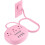 Régua de tomadas rosa com proteção contra surtos, 5FT3AC4USB 1