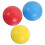 Conjunto de 3 bolas de croquet para atividades em casa e no quintal, nas cores vermelho, azul e amarelo, com 3,5 cm (1,4 polegadas). 6