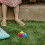Conjunto de 3 bolas de croquet para atividades em casa e no quintal, nas cores vermelho, azul e amarelo, com 3,5 cm (1,4 polegadas). 4