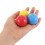 Conjunto de 3 bolas de croquet para atividades em casa e no quintal, nas cores vermelho, azul e amarelo, com 3,5 cm (1,4 polegadas). 5