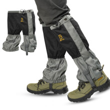 CheAAlet Outdoor Gaiters – Waterdichte, zandbestendige, multifunctionele beenbeschermers voor wandelen, bergbeklimmen en skiën (zwart), geschikt