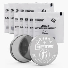 EEMB 10 PACK CR1632 Coin Button Battery 3V Lithium Batteries 1632 Battery ECR1632,DL1632 for Watch, Calculator, Car Remote, Toys and other Smart Devi