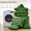 Full Size Comforter Set Green Pintuck Design 7-Piece 6