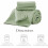 Sage Green Quilt Set Full/Queen Microfiber 3-Piece 8