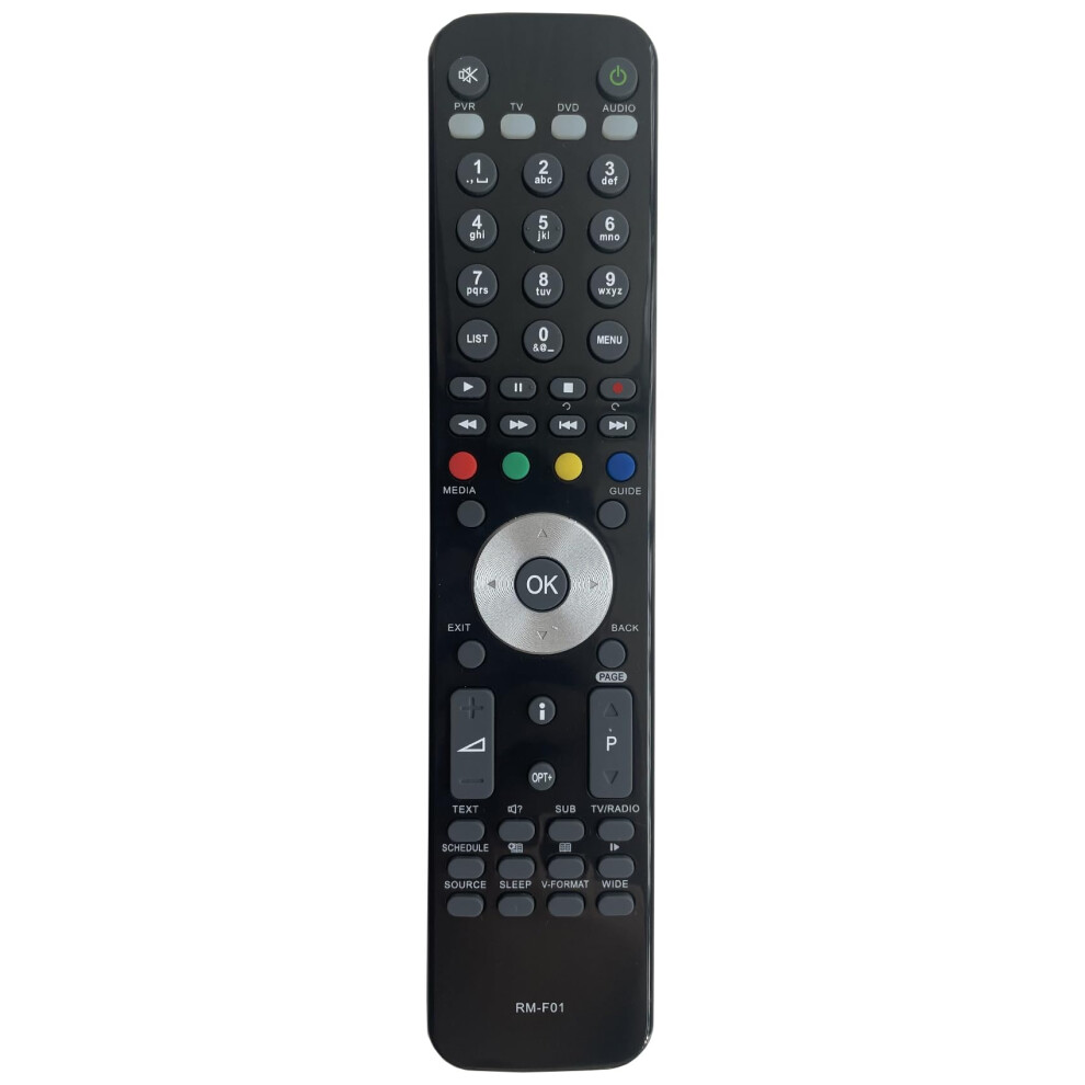 Rm-F01 For Humax Freesat Remote Control For Humax Foxsat Hdr Freesat Box, Pre Programming 5006755886888