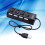 Concentrador USB 2.0 negro de 4 puertos independiente 6
