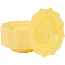 Weiße Einweg-Kunststoffschüsseln, 12 oz – 60er-Packung