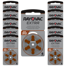 Rayovac Puretone Ltd 312 Hearing Aid Batteries with New Sound Fusion Technology