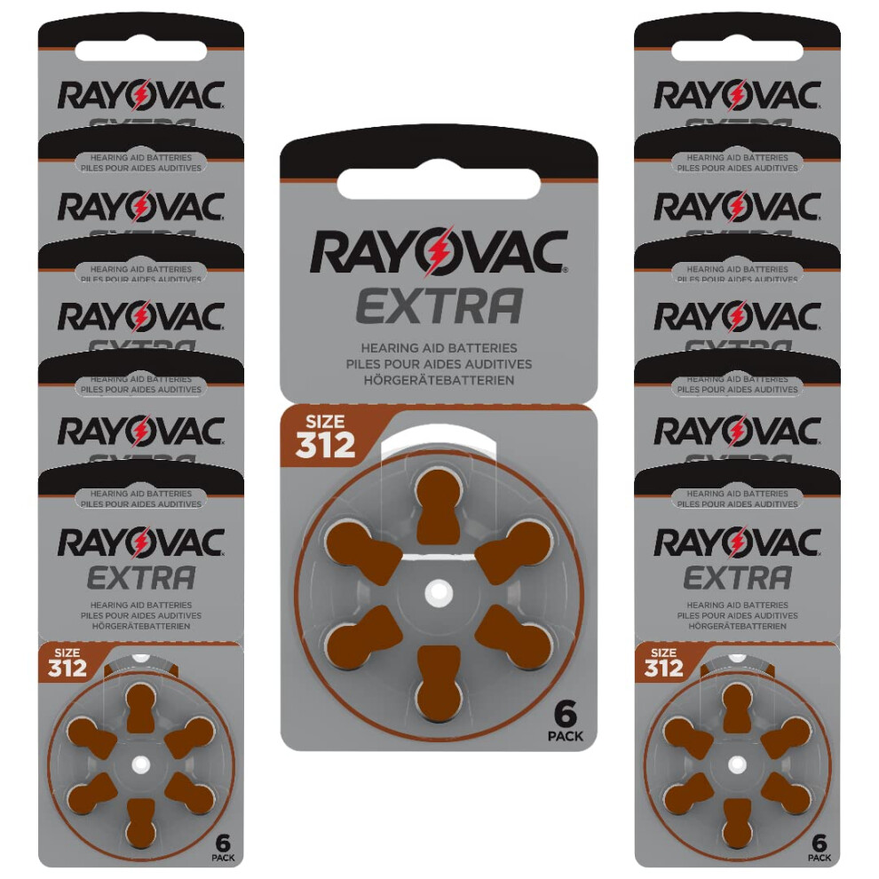 Rayovac Puretone Ltd 312 Hearing Aid Batteries With New Sound Fusion Technology