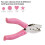 1/8" Circle Handheld Hole Paper Punch with Soft-Handled for Tags 6