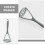 2pcs Mashed Potato Ricer Grey Kitchen Tool for Home Cooks 7