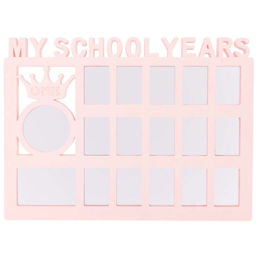 OUNONA Collage Photo Frame Holder for School Year Memories - Yearly Picture Display Frame for Photos and Keepsakes