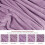 Lilac Fleece Blanket Full Size Soft Microfibre 4