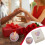 Vela aromática redonda con forma de corazón, 1 unidad. 2