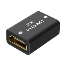LEENUE HDMI Coupler 8K 2.1, HDMI Female to Female Connector Adapter, Support 3D 8K@60Hz/4K@120Hz UHD HDR eARC for Laptop, HDTV, PC, Monitor, Cinema,