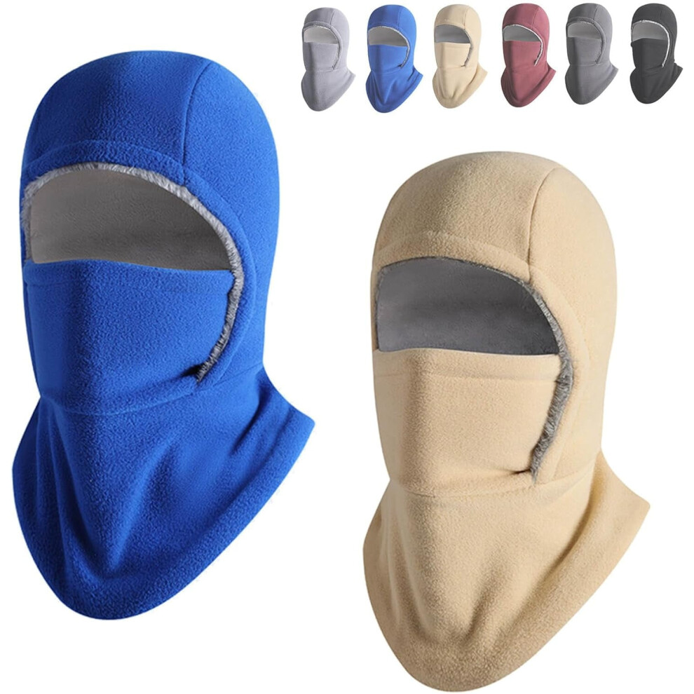 Winter Warmth 2-In-1 Hat & Face Mask, Unisex Windproof & Warm For Cold Weather Outdoor Work, Ski, And Daily 9193271629986