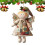 Κιτ DIY Patchwork Angel Doll, Χειροποίητη Ραπτική για Αρχάριους, Vintage Υφασμάτινο Δώρο για τις 5