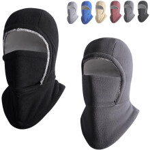Winter Warmth 2-in-1 Mütze & Gesichtsmaske, Unisex, winddicht & warm für kaltes Wetter, Outdoor-Arbeit, Skifahren und Alltag
